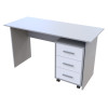 Computertisch Doros T3 Grau Weiß 120x60x78 (44900061)