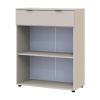 Kommode Doros Ron 2 Kaschmir 2 Türen 1 Schublade 80x38x100 (41516044)