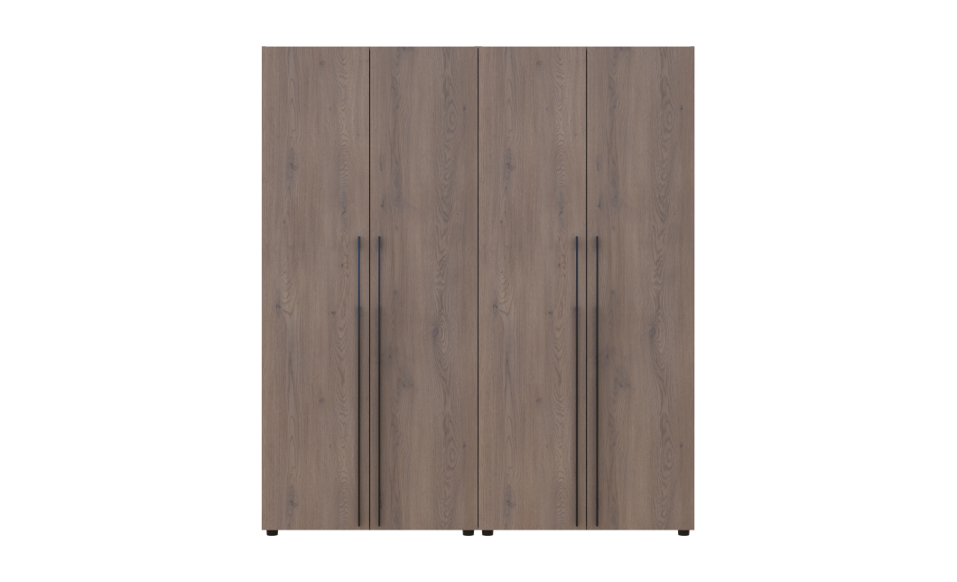 Kleiderschrank Doros Kasper Cremona Cannolo 2+2 Türen 180x50x204 (42005513)