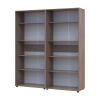 Kleiderschrank mit Regalen Doros Kasper Cremona Cannolo 2+2 Türen 180x48x204 (42005531)