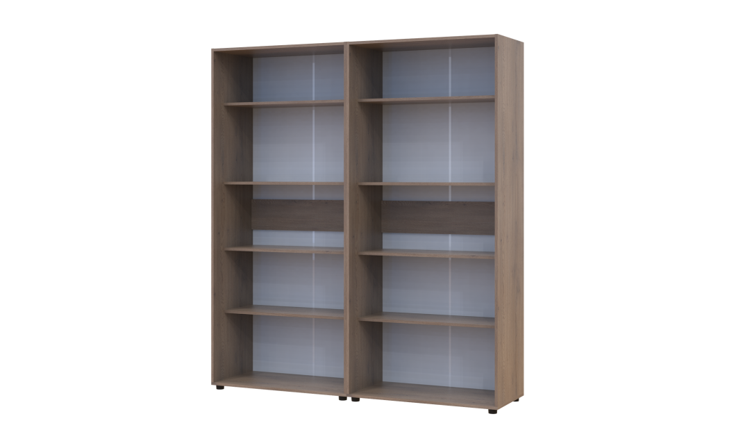 Kleiderschrank mit Regalen Doros Kasper Cremona Cannolo 2+2 Türen 180x48x204 (42005531)