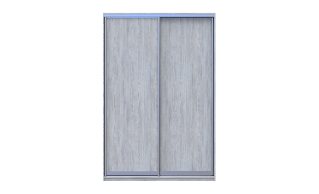 Kleiderschrank Doros City Light Natti Luc Schiebetüren 2 Türen 120x60x225 (80736494)