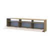 TV-Board Doros U3 Artisan Eiche / Kaschmir 180x33x43 (41516203)