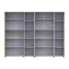 Kleiderschrank mit Regalen Doros Kasper Kaschmir 3+3 Türen 270x48x204 (42005570)