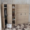 Kleiderschrank Doros Promo mit Drehtüren Sonoma Eiche 3+3 Türen 270x48x204 (42005005)