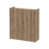 Kommode Doros Kassel Ewok Eiche 3 Türen 97x40x110 (41516210)