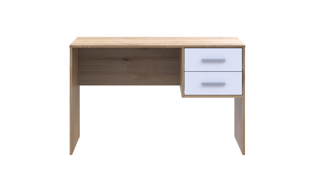 Computertisch Doros T2 Ewok Eiche Weiß 120x60x75 (81339331)