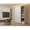 Kleiderschrank Doros G-Caiser Schiebetüren Weiß 2 Türen 160x60x240 (42002104)