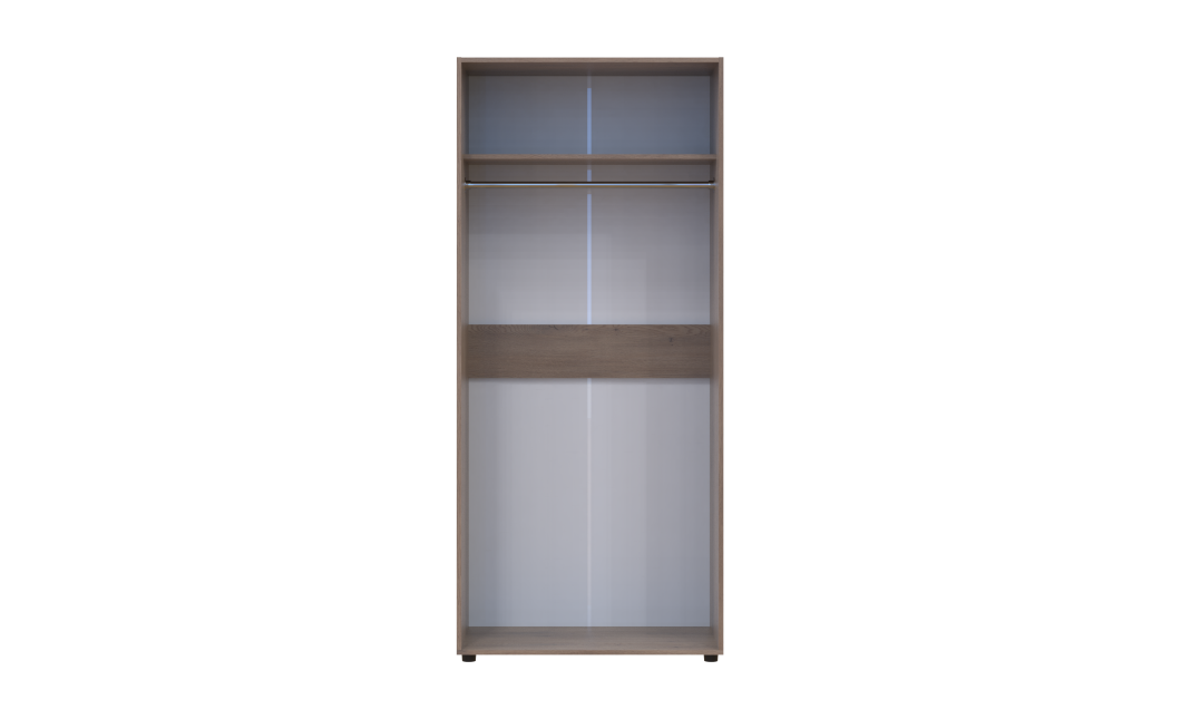 Kleiderschrank Doros Kasper Cremona Cannolo 2 Türen 90x50x204 (44900548)