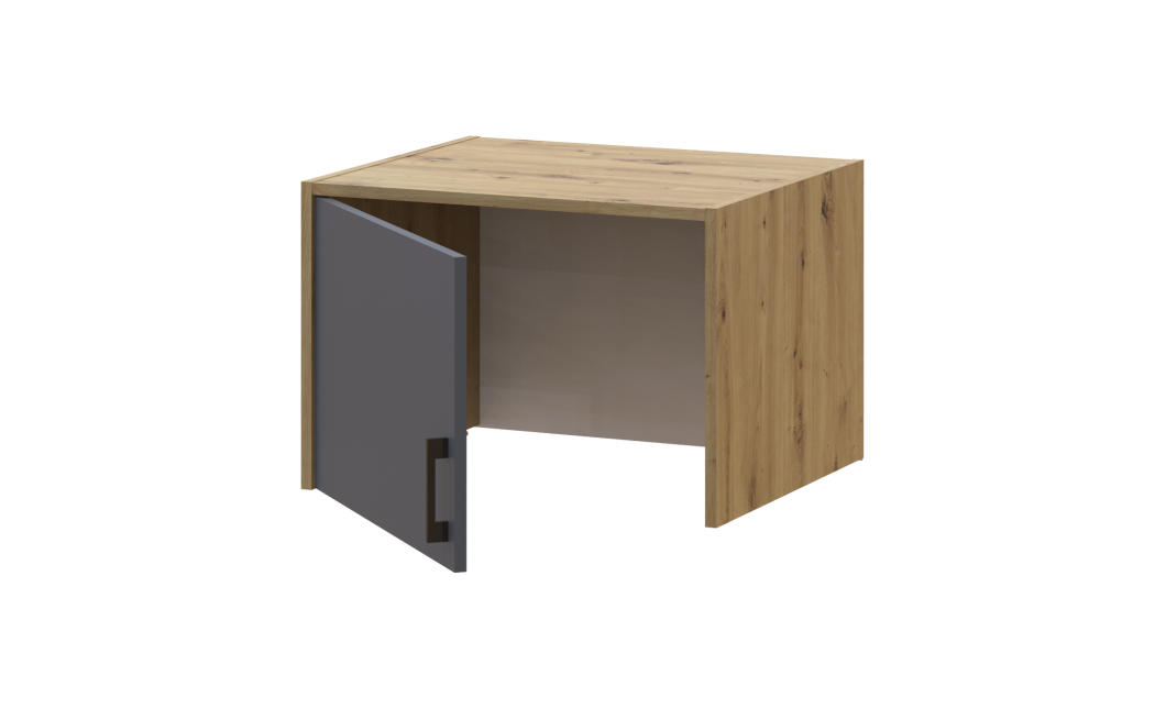 Aufsatz Doros Rondi Artisan Eiche/Graphit 60x52x41 (41516245)