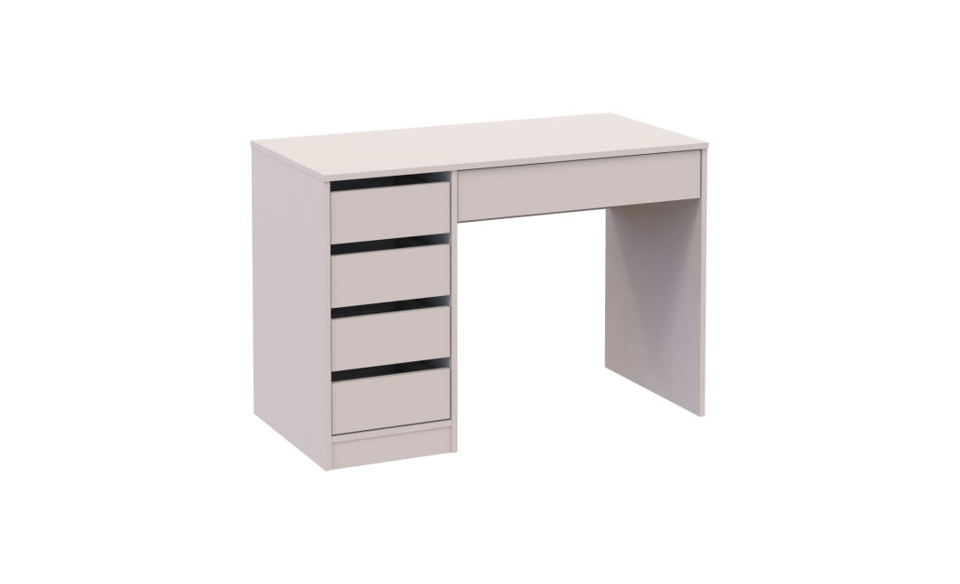 Schreibtisch Doros Ergo links Kaschmir 110x55x75 (41516106)