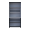 Kleiderschrank Doros Thorn Anthrazit/Grau 2 Türen Böden 90x51,6x200 (44900472)
