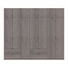 Kleiderschrank Doros Lukas Cannolo / Cannolo 3+4 Türen 280x50x240 (42005244)