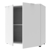 Kommode Doros Ron 3 Weiß 2 Türen 80x38x81 (41516001)