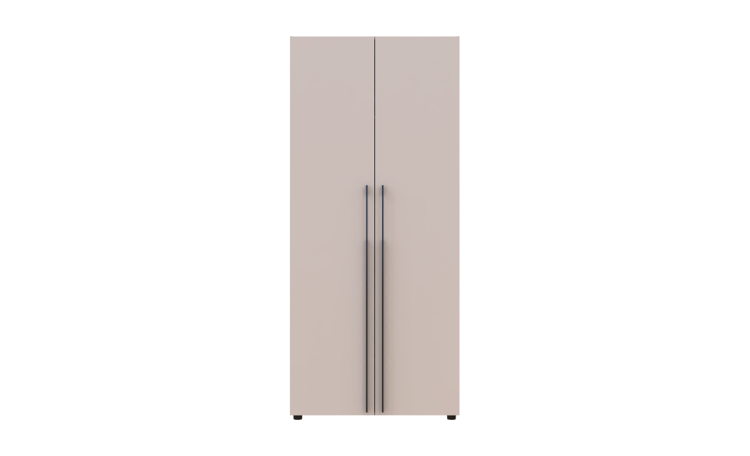 Kleiderschrank Doros Kasper Kaschmir 2 Türen 90x50x204 (44900547)