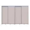 Kleiderschrank Doros Sigma Slim Schiebetüren Kaschmir 2+2 Türen 310x45x214.4 (42005608)
