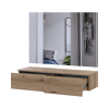 Möbelset Doros Levia mit Spiegel Ewok Eiche 100x32x100 (42005239)