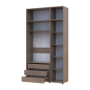 Kleiderschrank mit Schubladen und Aufsatz Doros Kasper Cremona Cannolo 3 Türen 135x48x245 (42005567)