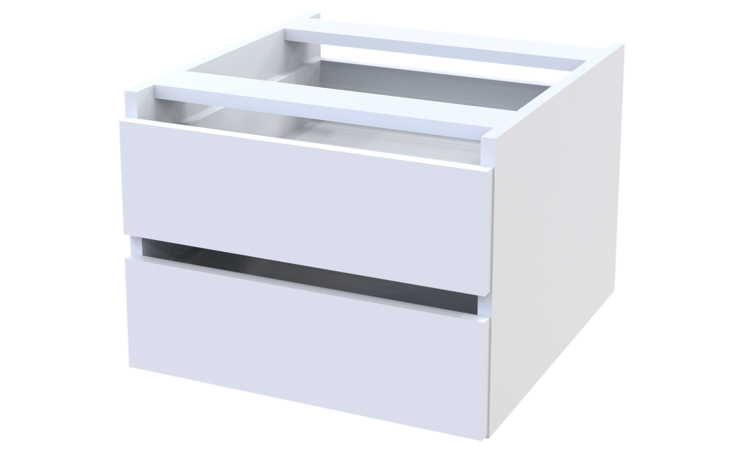 Schubladenblock für Kleiderschrank Doros G-Caiser Weiß 44,8x42x33,6 (80736208)
