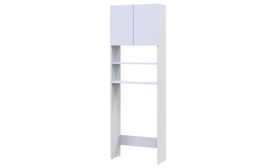 Waschmaschinenschrank Doros Lola Mini Weiß 64x26,6x190 (41516023)