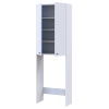 Waschmaschinenschrank Doros Lola Weiß 64x31,6x190 (41516022)