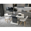 Stuhl-Set 2 Stk Doros Bin Weiß 49x43x84 (42005075)