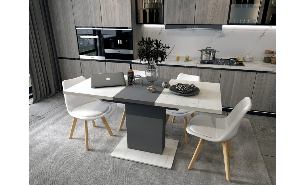 Stuhl-Set 2 Stk Doros Bin Weiß 49x43x84 (42005075)