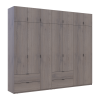 Kleiderschrank Doros Lukas Cannolo / Cannolo 3+4 Türen 280x50x240 (42005244)
