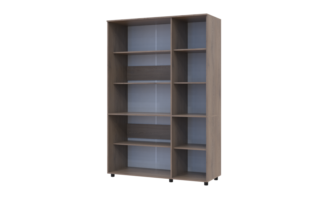 Kleiderschrank Doros Thorn Cremona Cannolo 3 Türen Böden 135x51,6x200 (44900476)