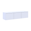 TV-Board Doros Levia Weiß 3 Türen 130х35х33 (41516288)