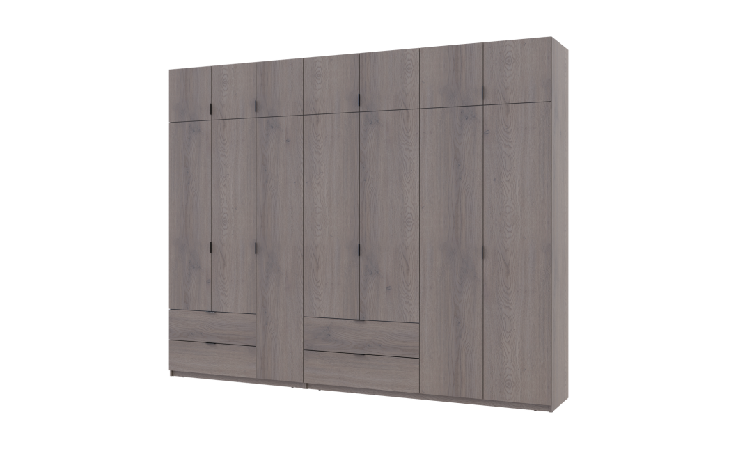 Kleiderschrank Doros Lukas Cannolo / Cannolo 3+4 Türen 300x50x240 (42005247)