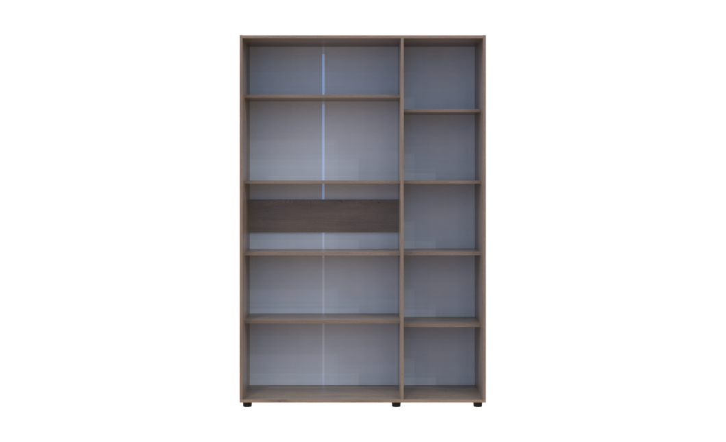 Kleiderschrank mit Regalen Doros Kasper Cremona Cannolo 3 Türen 135x48x204 (42005558)
