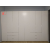 Kleiderschrank Doros Gelar Set mit Drehtüren Weiß 4+4 Türen 310x49,5x203,4 (42002121)