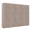 Kleiderschrank Doros Lukas Sonoma Eiche 4+4 Türen 320x50x240 (42005127)