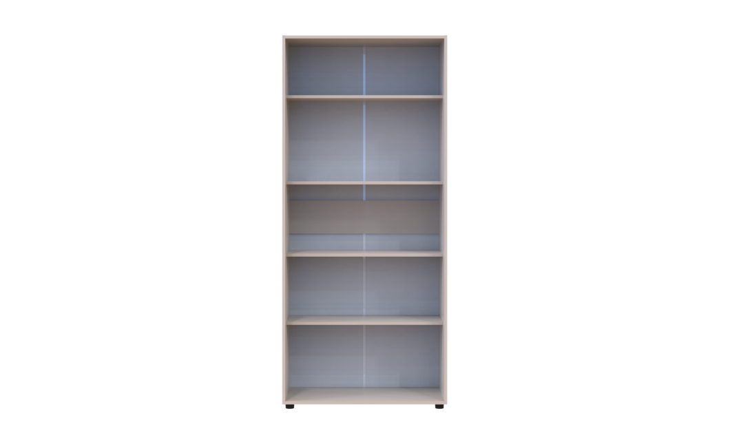 Kleiderschrank mit Regalen Doros Kasper Kaschmir 2 Türen 90x48x204 (42005528)