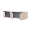 TV-Board Doros Levia Kaschmir 3 Türen 130х35х33 (41516292)