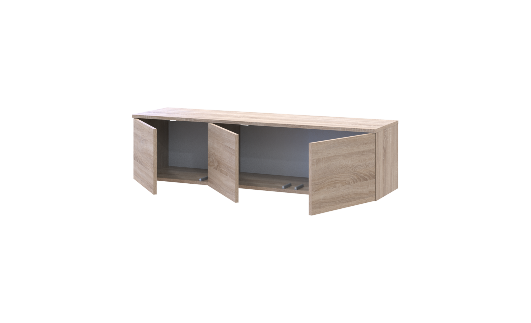 TV-Board Doros Levia Sonoma Eiche 3 Türen 130х35х33 (41516301)
