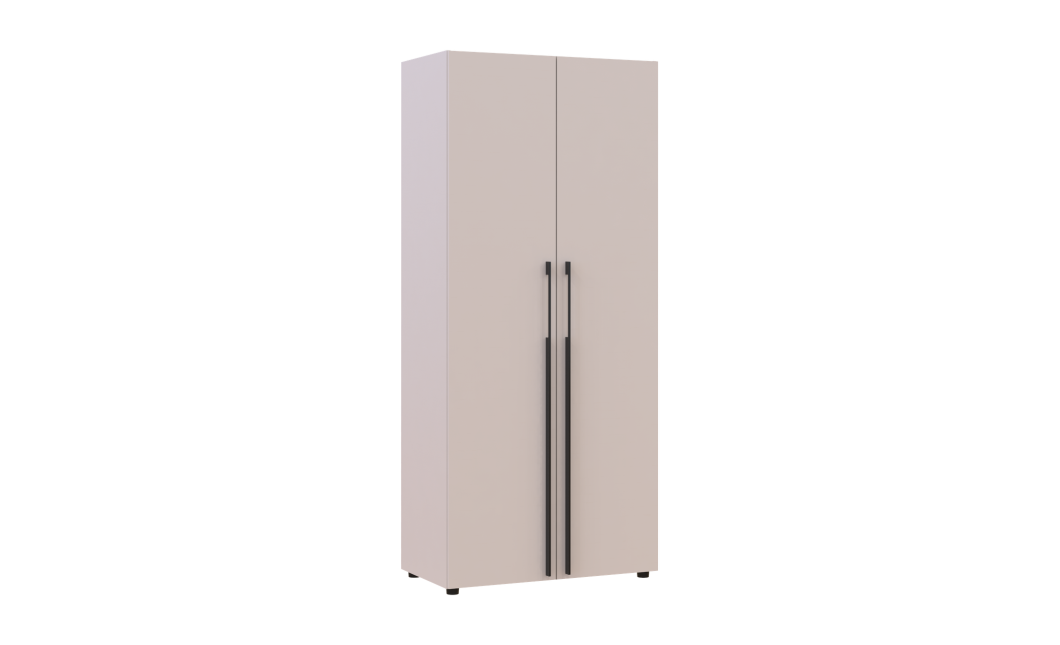 Kleiderschrank mit Schubladen Doros Kasper Kaschmir 2 Türen 90x48x204 (42005532)
