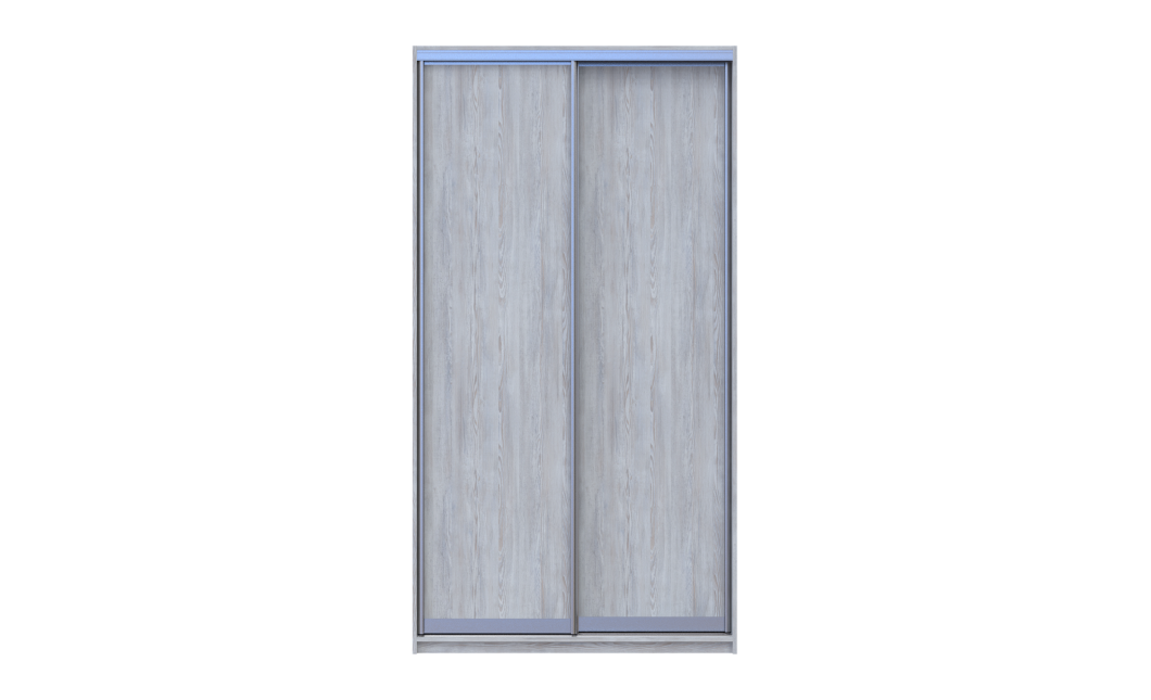 Kleiderschrank Doros City Light Natti Luc Schiebetüren 2 Türen 120x45x225 (80736496)
