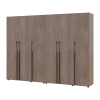 Kleiderschrank Doros Kasper Cremona Cannolo 3+3 Türen 270x50x204 (42005517)