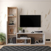 Kleiderschrank Doros Etana Artisan Eiche/Weiß 150x30x150 (41510097)