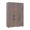 Kleiderschrank Doros Thorn Cremona Cannolo 3 Türen Böden 135x51,6x200 (44900476)