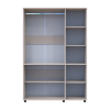 Kleiderschrank Doros Thorn Kaschmir 3 Türen Kleiderstange 135x51,6x200 (44900495)