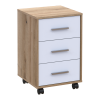 Rollcontainer Doros T3 Ewok Eiche Weiß 43x42x66,4 (41901068)