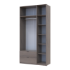 Drehtürenschrank Doros Lukas Cannolo 3 Türen 120x50x240 (44900368)