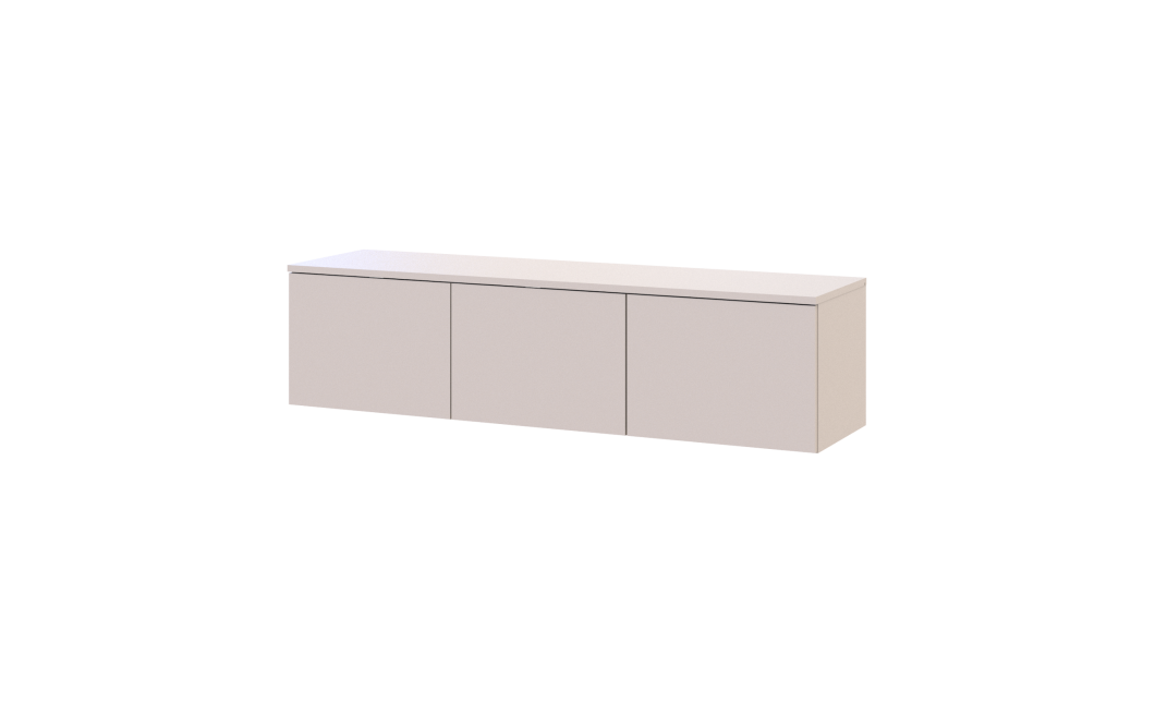 TV-Board Doros Levia Kaschmir 3 Türen 130х35х33 (41516292)