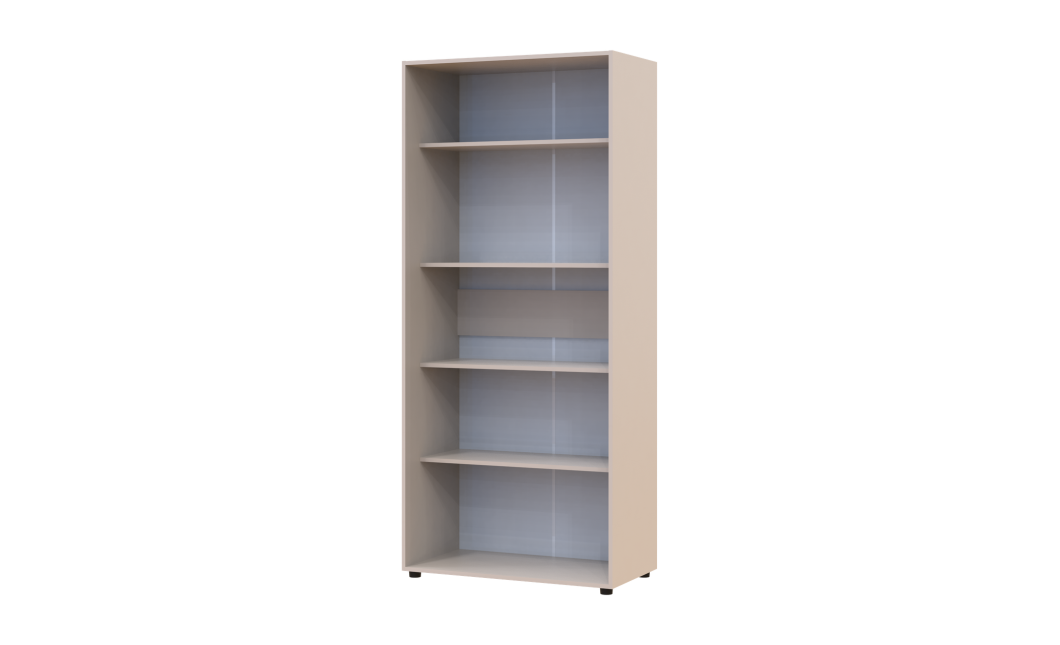 Kleiderschrank mit Regalen Doros Kasper Kaschmir 2 Türen 90x48x204 (42005528)