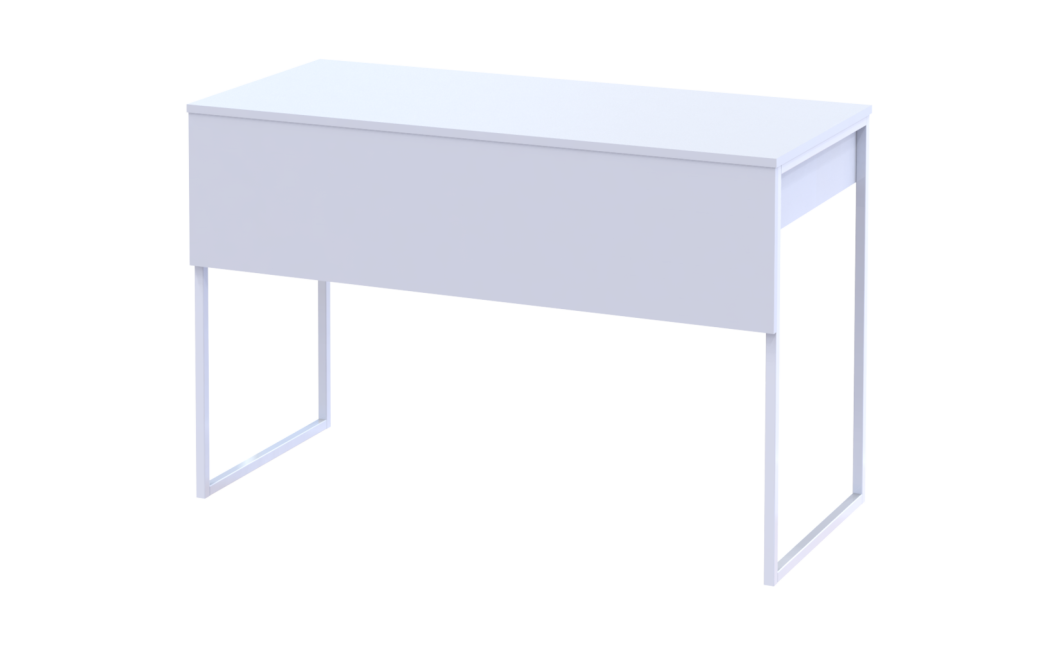 Schreibtisch Doros Bart Hellweiß 120x55x78,1 (41510122)