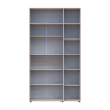 Kleiderschrank mit Regalen und Aufsatz Doros Kasper Kaschmir 3 Türen 135x48x245 (42005564)