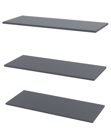 Kleiderständer Doros Promo Anthrazit 3-teilig 86,7x35x1,6 (41516264)